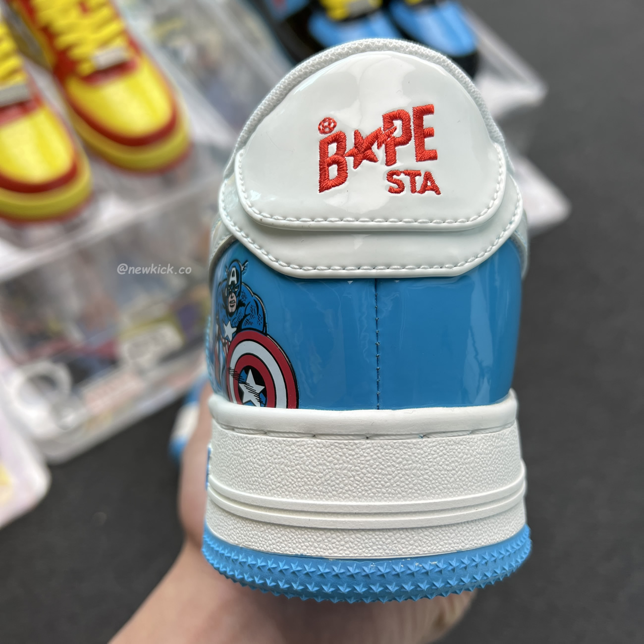 A Bathing Ape Bape Sta Marvel Comics Rocket Raccoon Thor Hulk Captain America Black Widow Iron Man  2022 (7) - newkick.vip